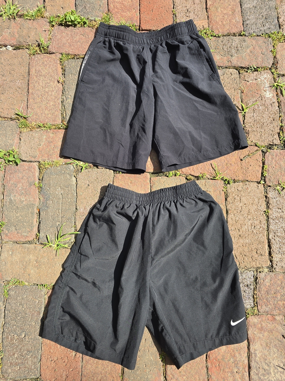 Nike And Under Armour Black Shorts Bundle. Size LG Back To School Must Have